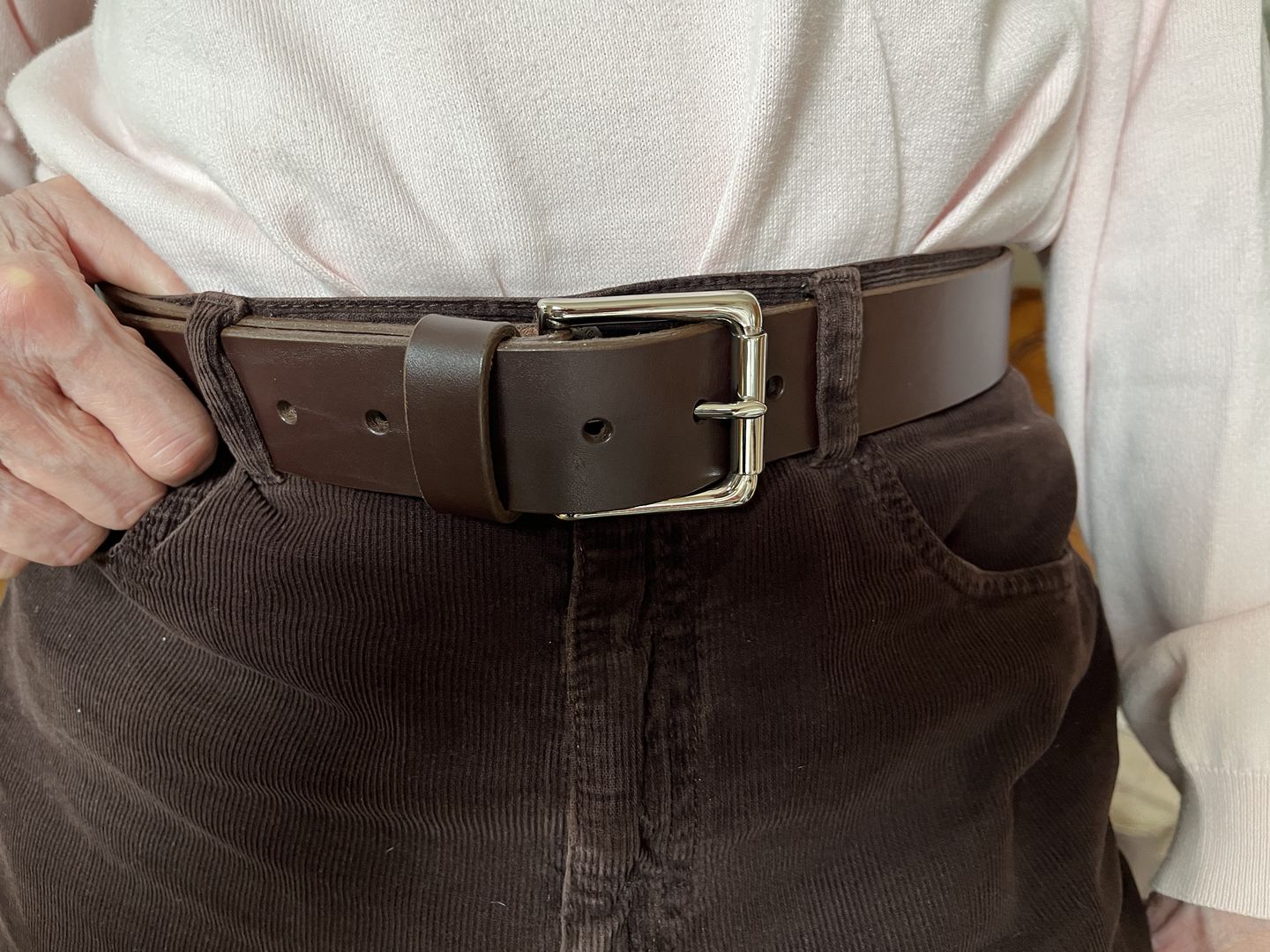 Customer photo review of 1 1/2" Classic Belt