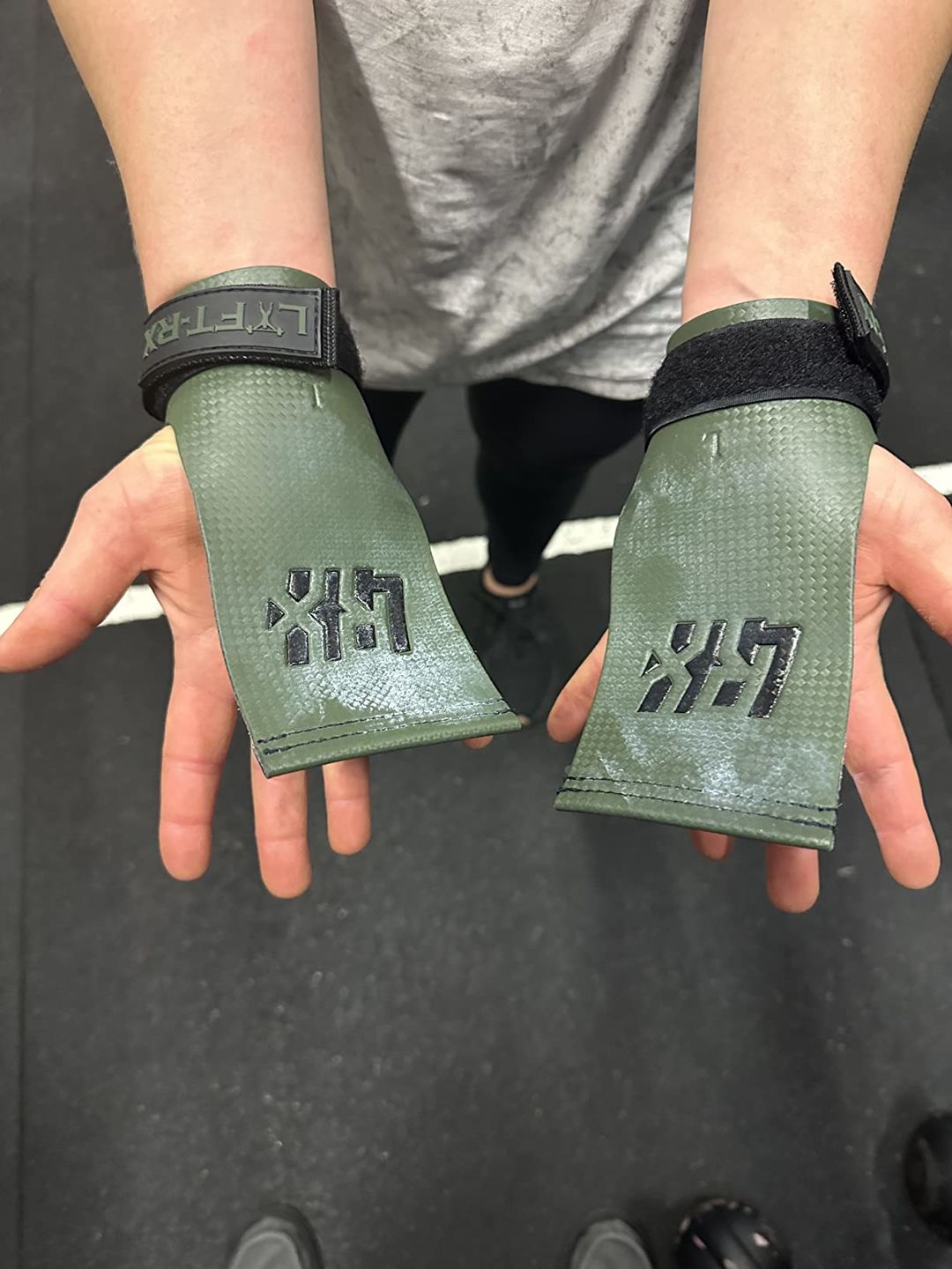 Customer photo review of LYFT-RX Carbon Grips - OD Green