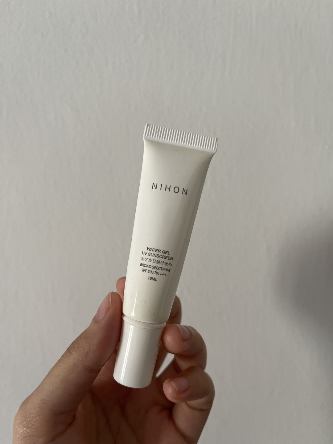 Customer photo review of Water Gel UV Sunscreen Travel