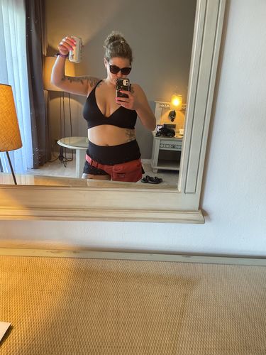 Customer photo review of 'Uplift' Plunging Bikini Top