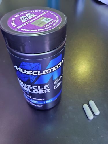 Customer photo review of Muscletech Muscle Builder PM Post-Workout / Pro-Hormonal 90 Capsulas