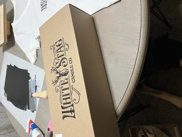 Customer photo review of 8 oz Square Mason Jar 2-Pack Shipping Box™