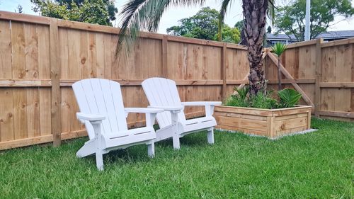 Customer photo review of Alpine Adirondack Chair - Twin Pack
