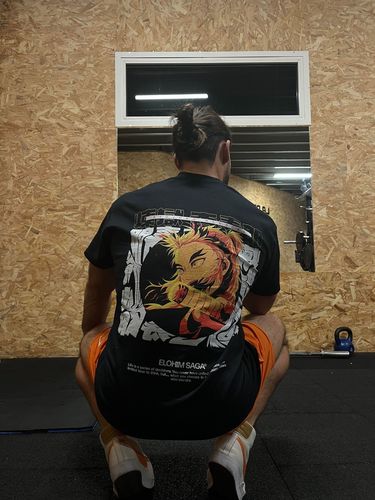 Customer photo review of Rengoku Kyojuro - Graphic Tee