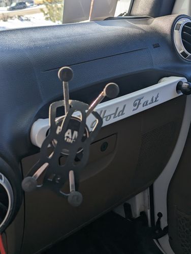 Customer photo review of Jeep JK & JKU Grab Bar