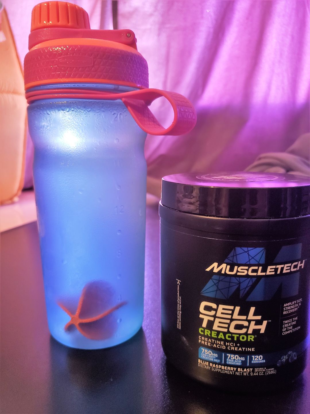 Customer photo review of Muscletech Cell-Tech Creactor Creatina HCL 120 Servicios