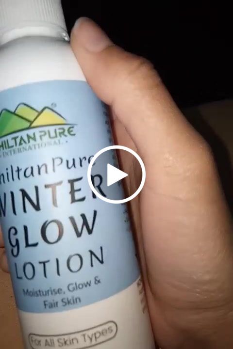 Customer video review of Winter Glow Lotion – Instantly Hydrates Skin, Makes Skin Soft, Supple & Brighten, Quickly Absorbed Into Skin