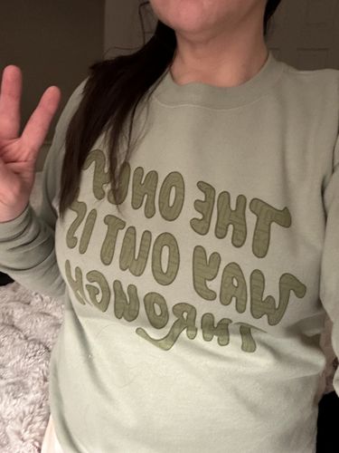 Customer photo review of The Only Way Out Is Through (Maze)