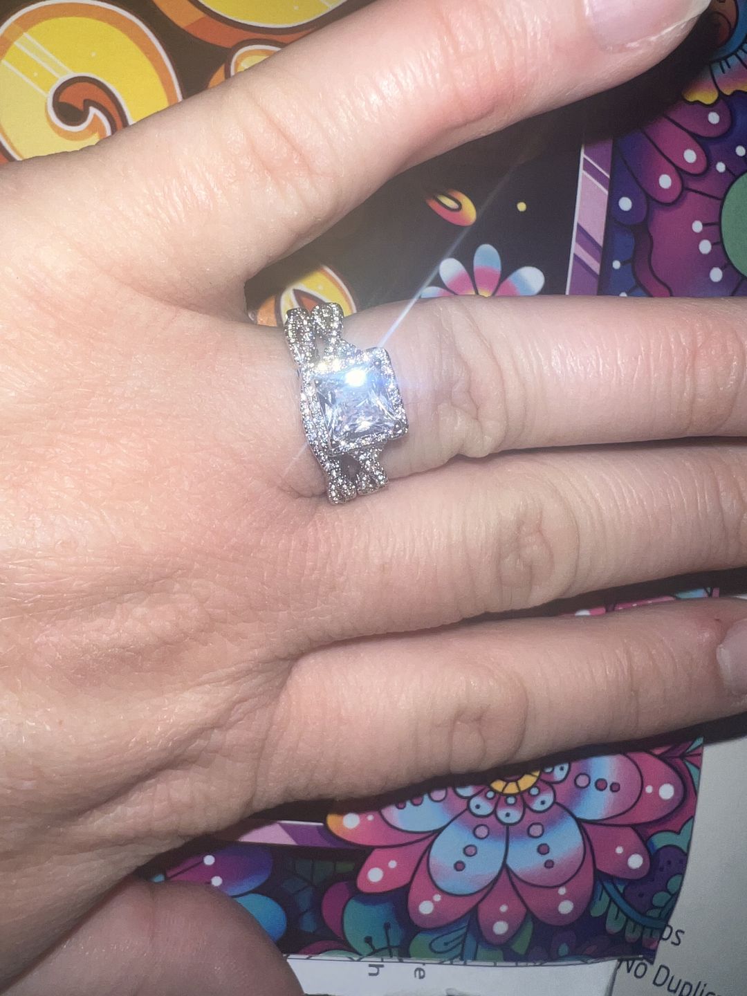 Customer photo review of 'Del Mar' Rings