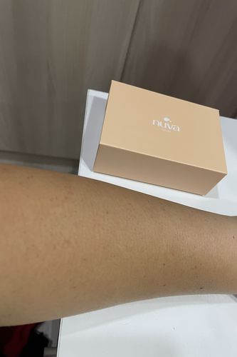 Customer photo review of Depilador Nuva Skin®