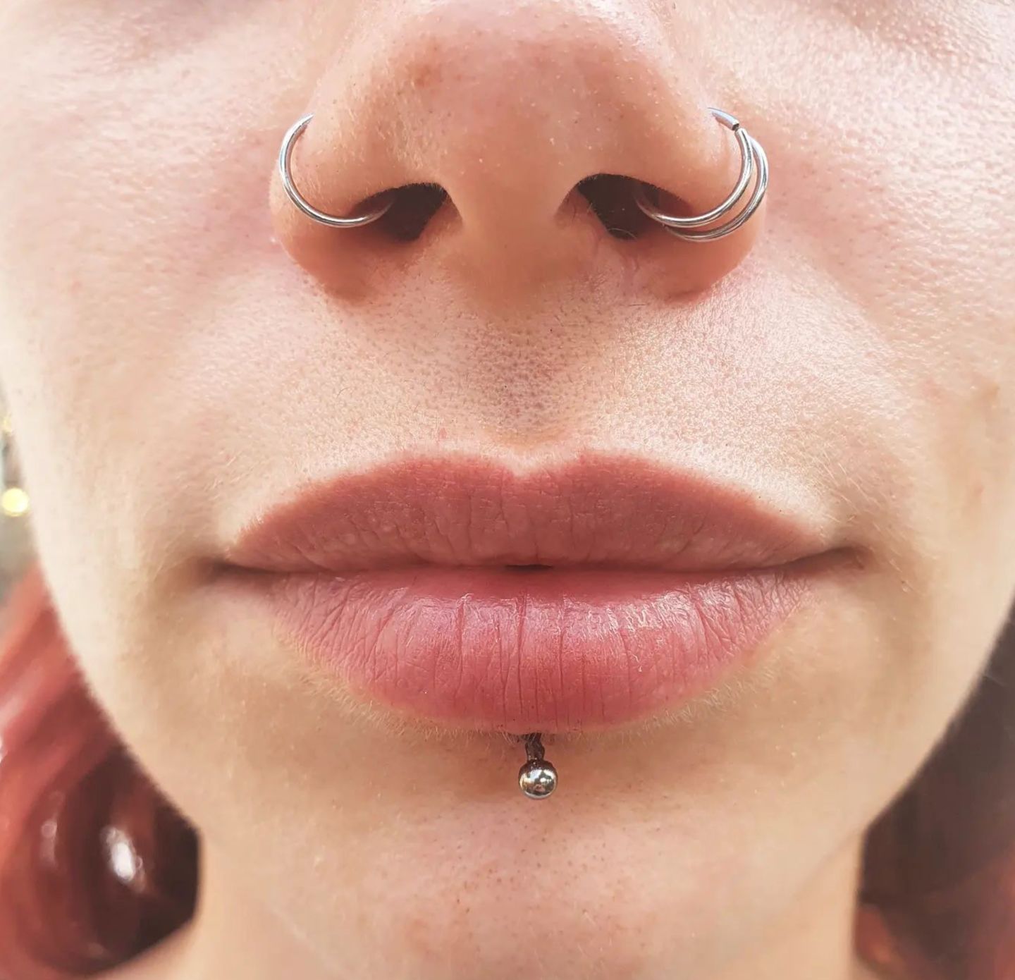 Customer photo review of Piercing Aftercare Swabs