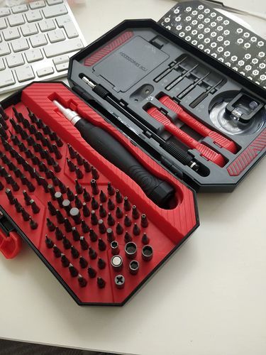 Customer photo review of Precision Screwdriver Set, 145 in 1 Magnetic Torx Screwdriver Kit