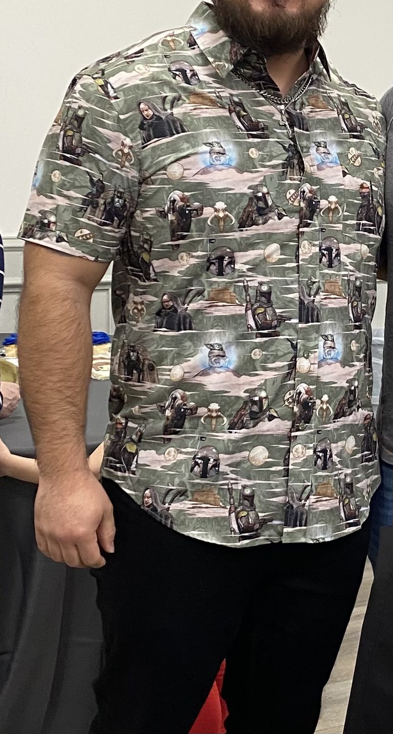 Customer photo review of Star Wars™ "Rebirth" – KUNUFLEX Short Sleeve Shirt