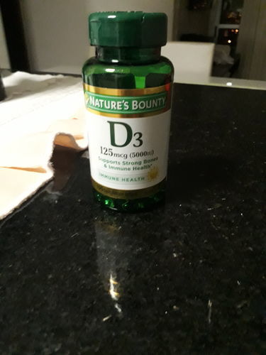 Customer photo review of Nature's Bounty - Força Máxima Vitamina D3 5000 UI 150 Softgels