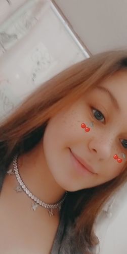 Customer photo review of Luxe butterfly tennis choker