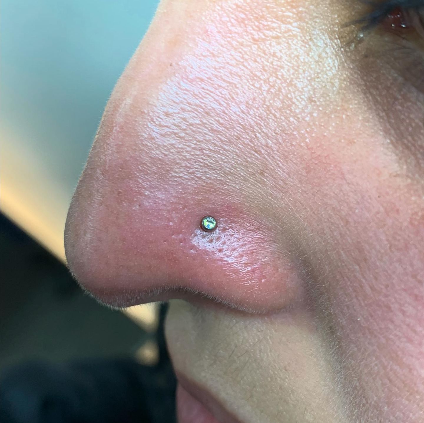 Customer photo review of Piercing Aftercare Swabs