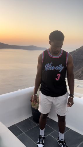Customer photo review of Vice City Basketball Jersey
