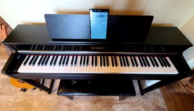 Customer photo review of Donner DDP-400 Home Digital Piano
