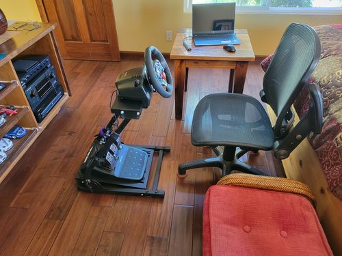 Customer photo review of CLASSIC Steering Wheel Stand