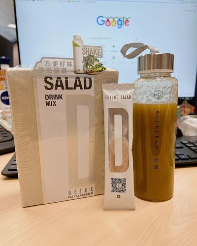 Customer photo review of Detox Salad Drink Mix 30 Sachets #Allklear