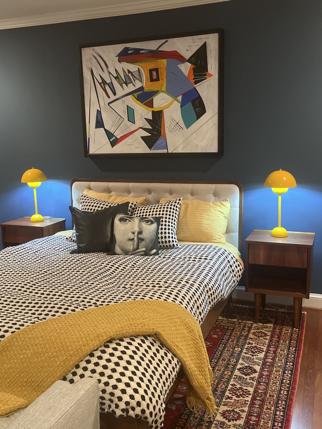 Customer photo review of Brulee Modern Table Lamp