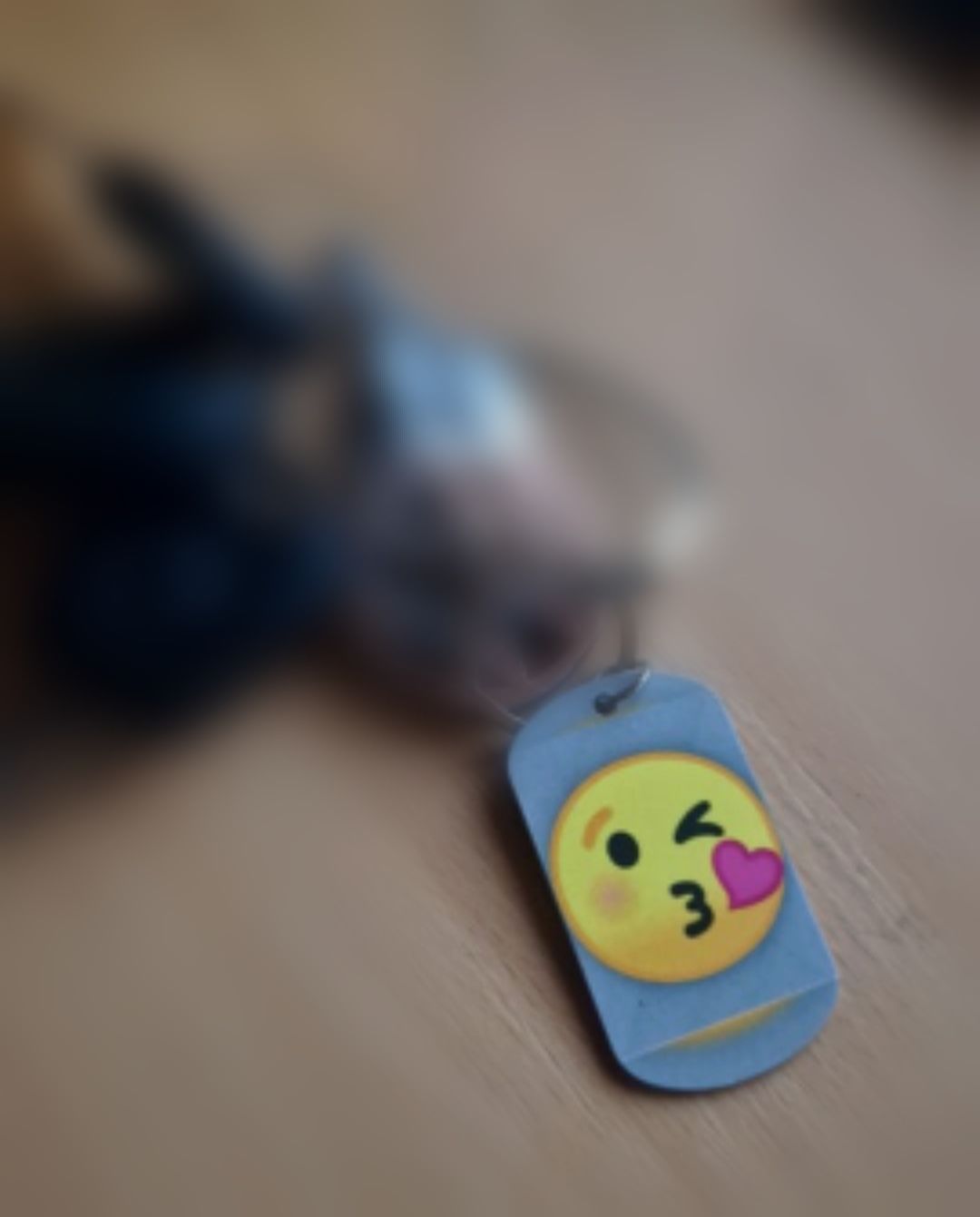 Customer photo review of Fahr vorsichtig - Paar-Schlüsselanhänger