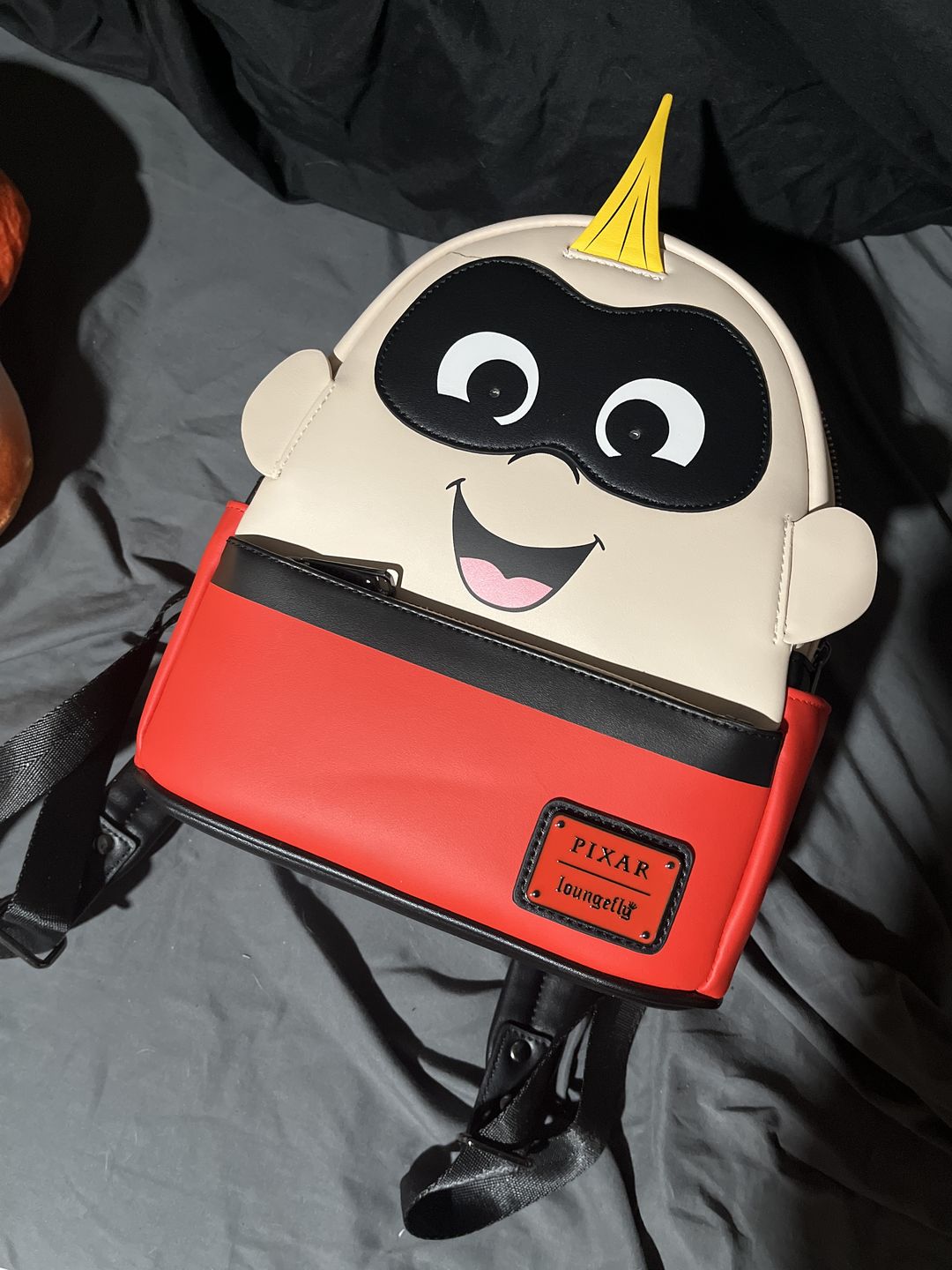 Customer photo review of D23 707 Street Exclusive Limited Edition - Loungefly Pixar Incredibles Jack Jack Light-Up Cosplay Mini Backpack