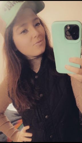 Customer photo review of Miranda Ponytail Mesh Back Hat