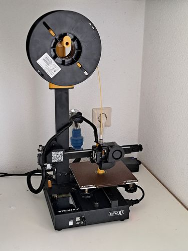 Customer photo review of CRUX1 Mini 3D printer 180*180*180mm Fast Assembly Direct Drive Portable Desktop 3D Printer