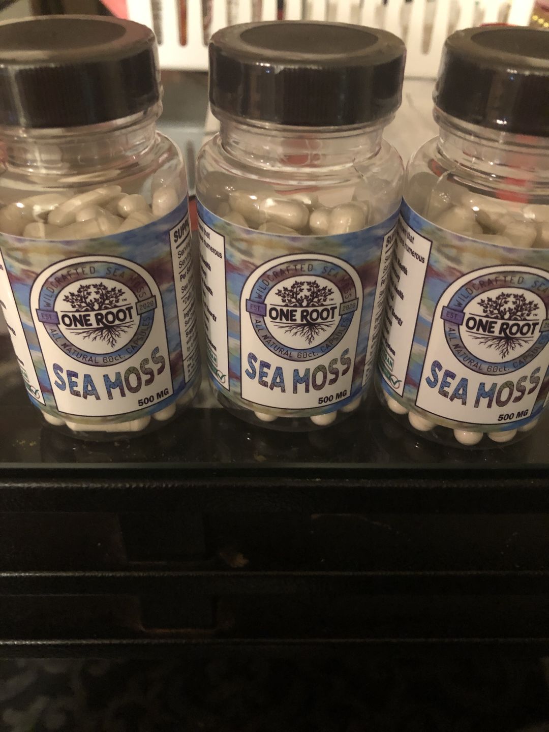Customer photo review of Sea Moss Capsules: 60ct