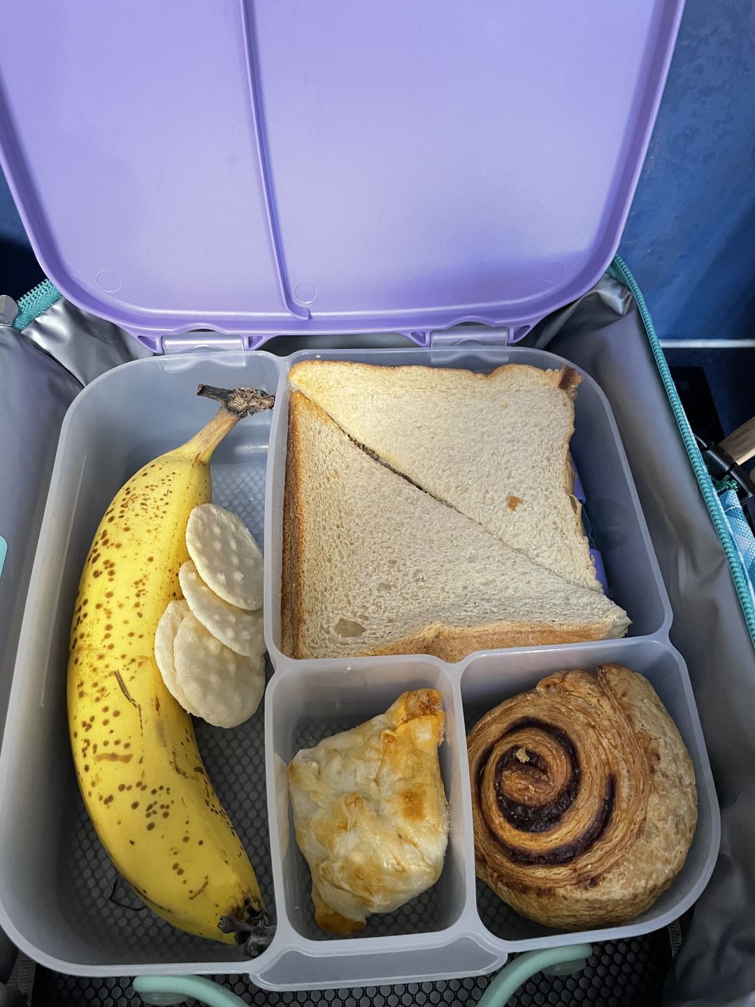 Customer photo review of b.box Lunchbox  – Lilac Pop
