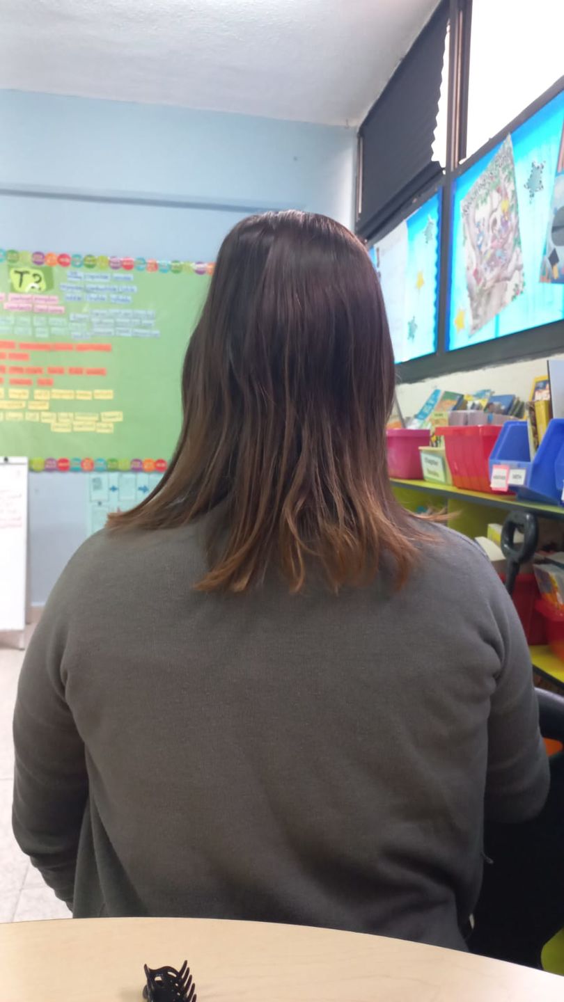Customer photo review of HAIRtamin Gummy Stars