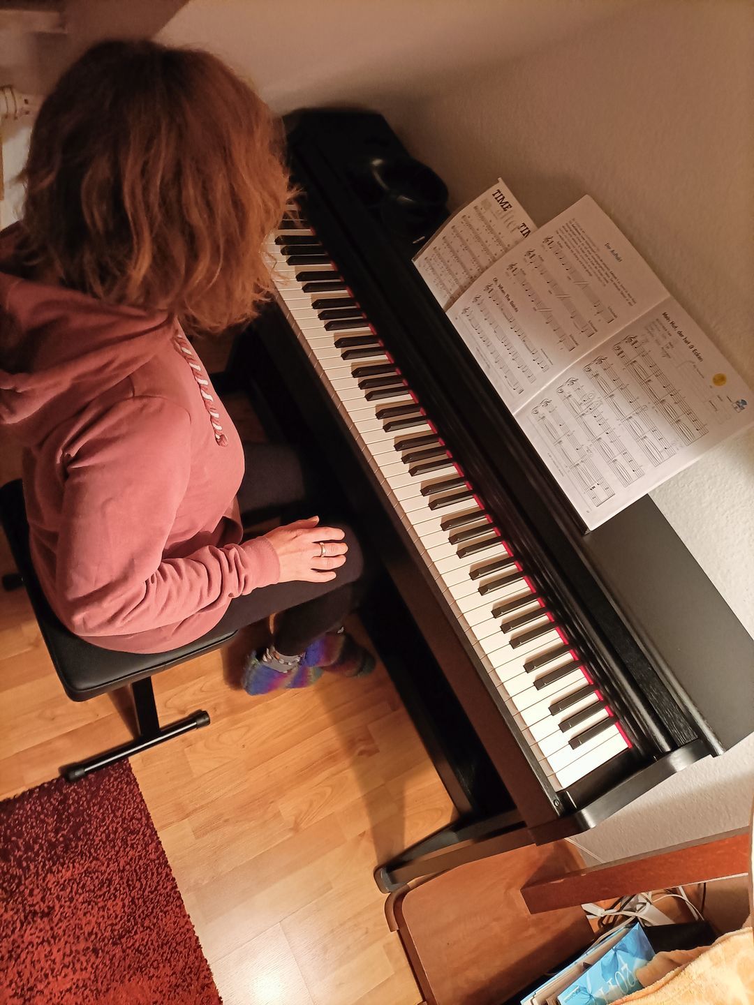 Customer photo review of Donner DDP-100 Piano numérique 88 touches lestées