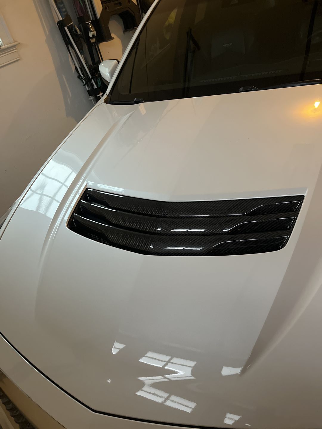 Customer photo review of 2016-Present Cadillac CTS-V Carbon Fiber Hood Vent