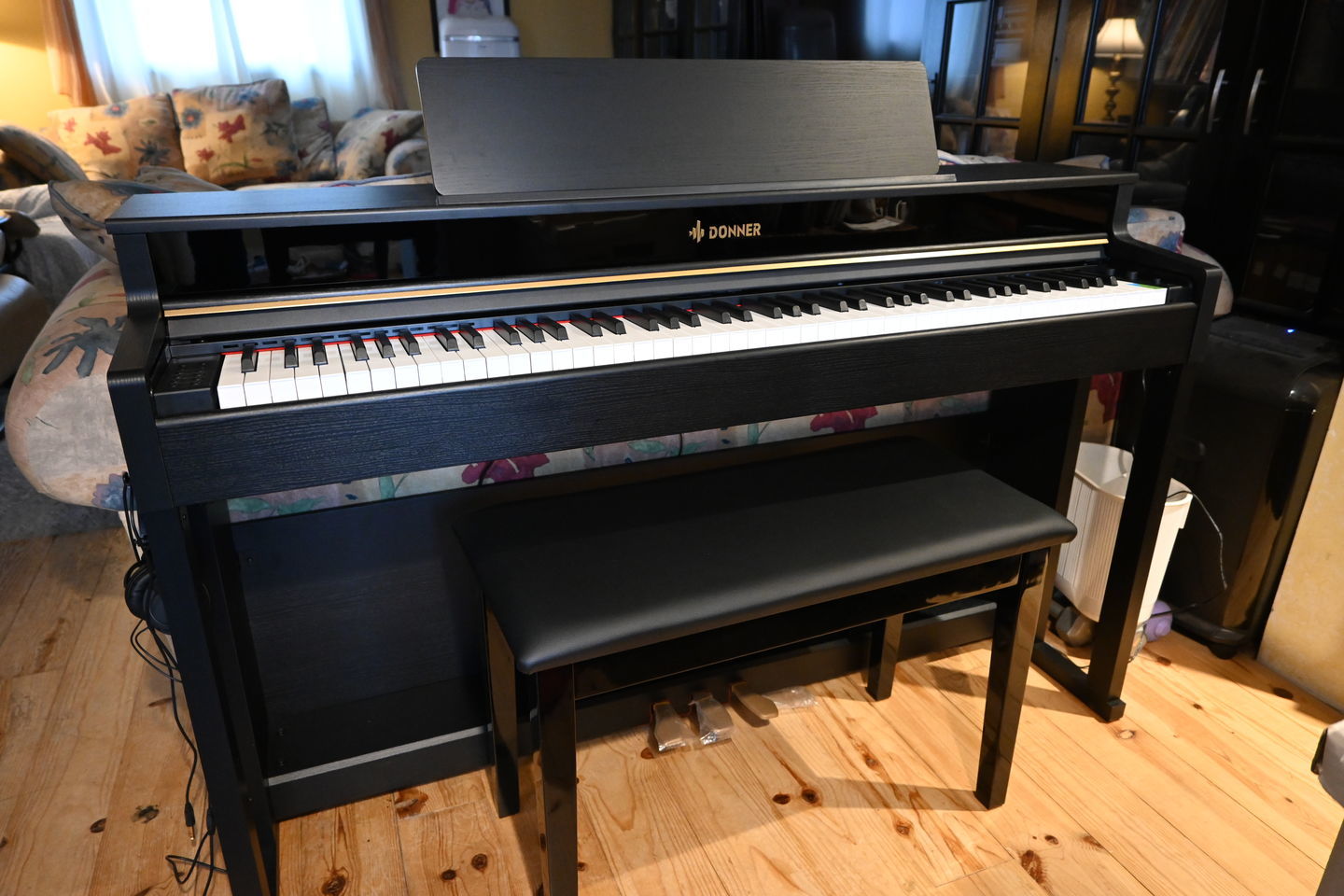 Customer photo review of Donner DDP-400 Home Digital Piano