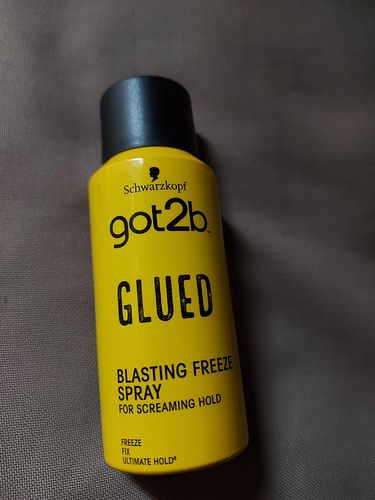 Customer photo review of Got2b Glue Extreme Freeze Spray - mini