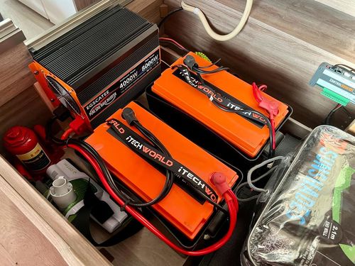 Customer photo review of iTECH120X 12v 120Ah Lithium Deep Cycle Battery LiFePO4