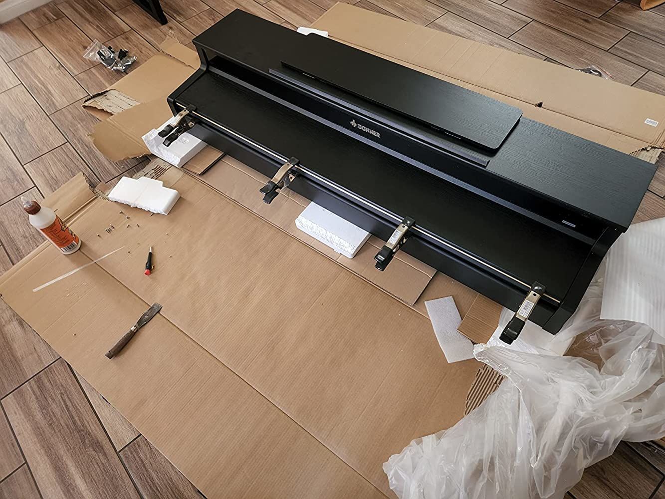 Customer photo review of Donner DDP-400 Home Digital Piano