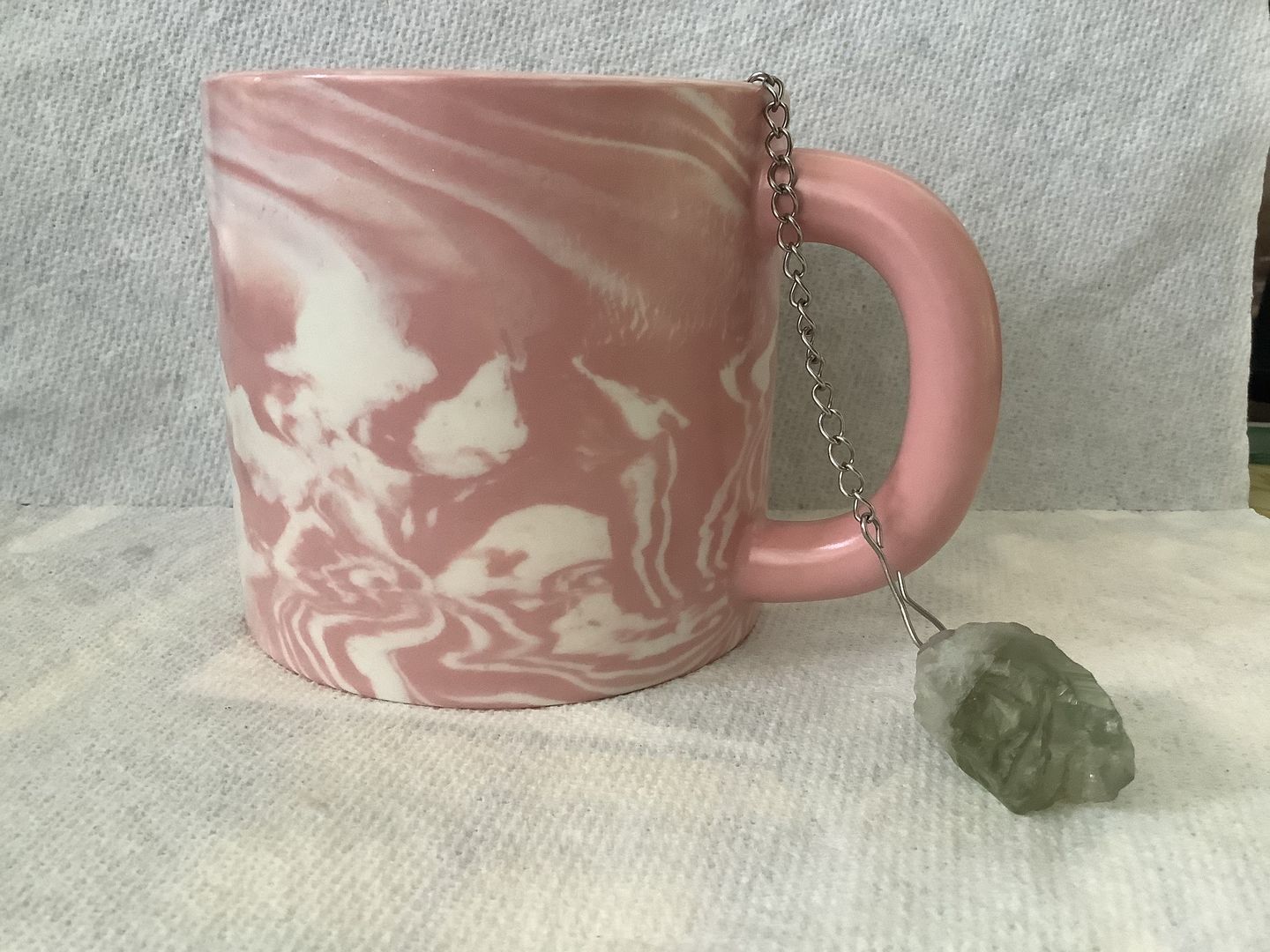 Customer photo review of Uplifting Crystal Tea Strainer