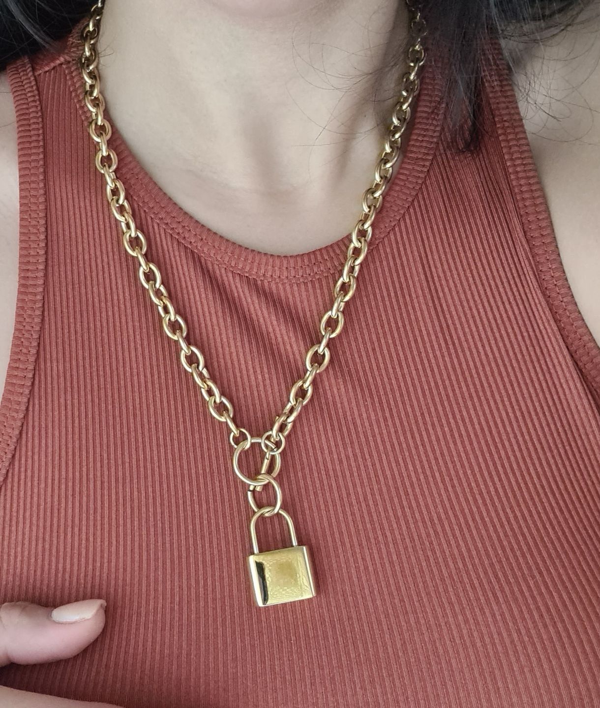 Customer photo review of Collar Candado