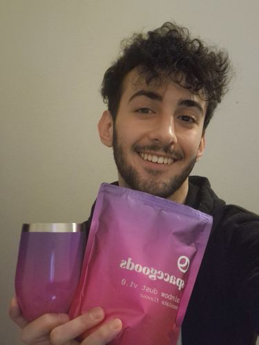 Customer photo review of rainbow dust