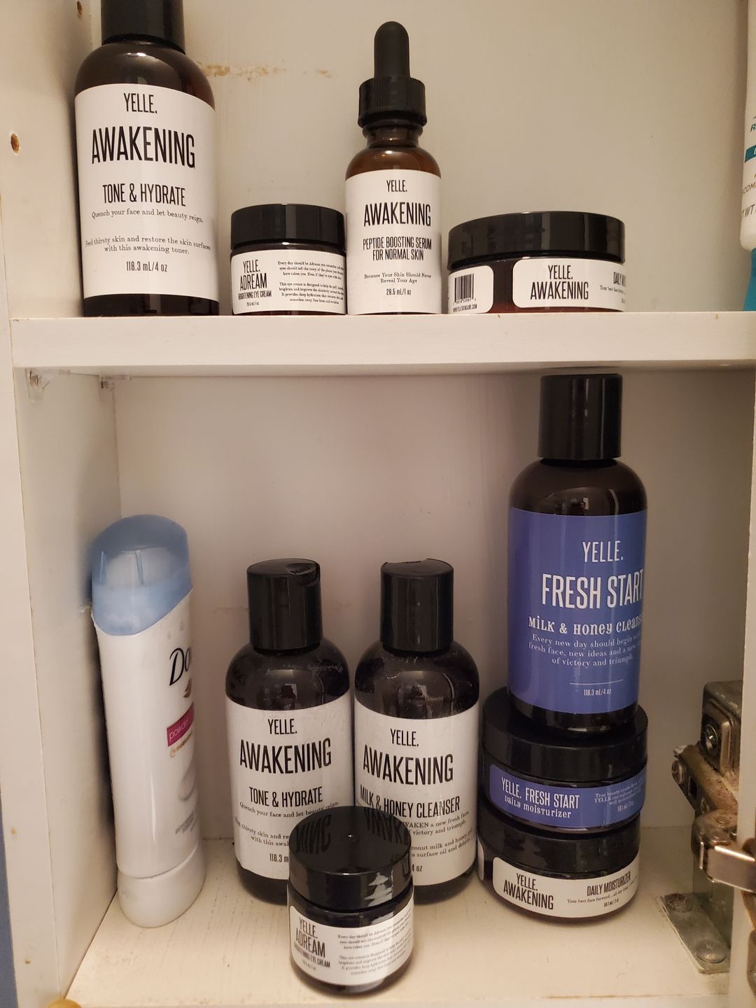 Customer photo review of Fresh Start Milk & Honey Cleanser