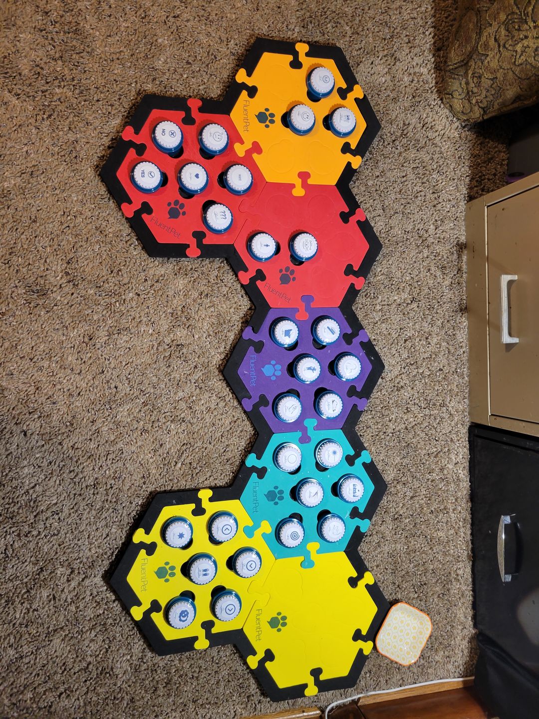 Customer photo review of Speak Up Button Multi-Packs