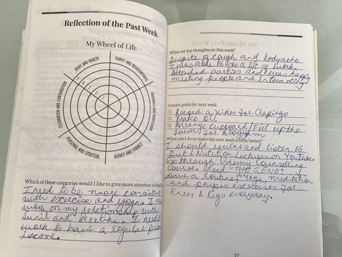 Customer photo review of Mindbrush Journal