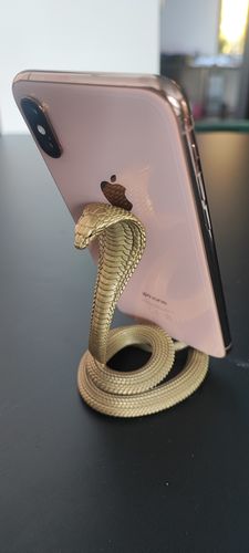 Customer photo review of Cobra Phone Stand