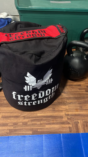 Customer photo review of Strongman Sandbag
