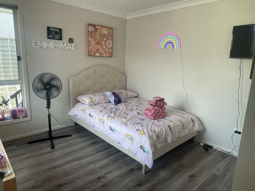 Customer photo review of Rainbow cool colouful neon wall art