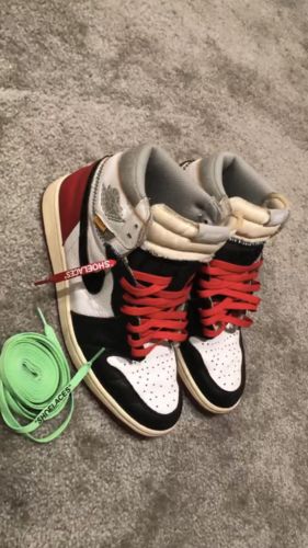 Customer photo review of Green Off-White Style "SHOELACES"