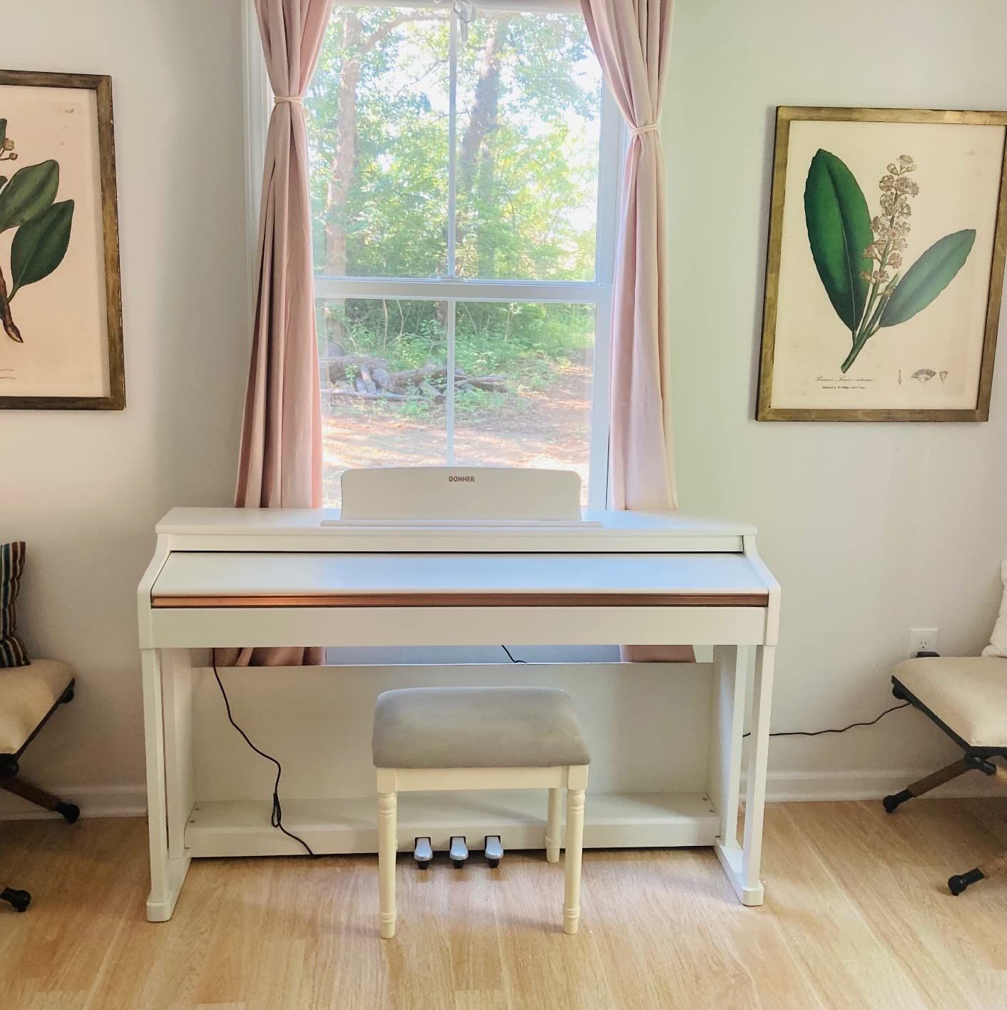 Customer photo review of Donner DDP-100 Piano numérique 88 touches lestées