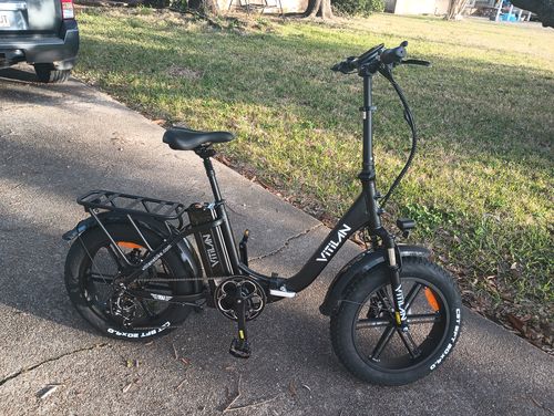 Customer photo review of U7 Step-thru Foldable Fat Tire Electric Bike